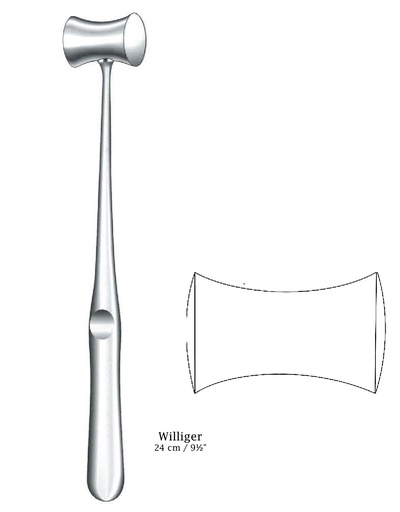 [IU-07035] Lead Filled Williger Bone Mallet, Diameter = 30mm