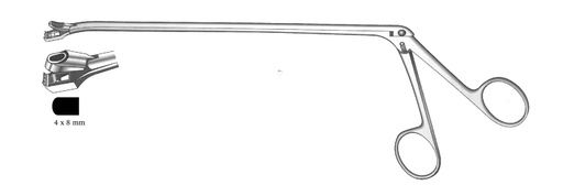 [IU-01982] Pinza para biopsia uterina Wittner, curva