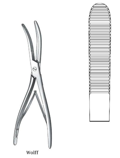 [IU-06985] Wolff plaster separator - length = 24 cm / 9-1 / 2 "