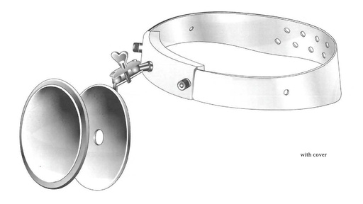 [IU-00032] Espejo de cabeza Ziegler con cubierta