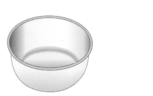 [IU-2025-24] Recipiente redondo Galipot, capacidad = 240 ml / 8 oz