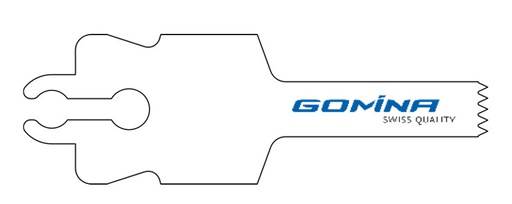 [IU-SB13/208.0625.060S] Saw blade 25mm x 6mm x 0.60mm