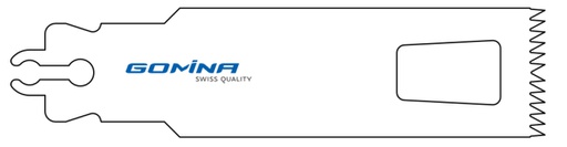 [IU-SB140/268.257.127S] Sawflade 70mm x 25mm x 1.27mm