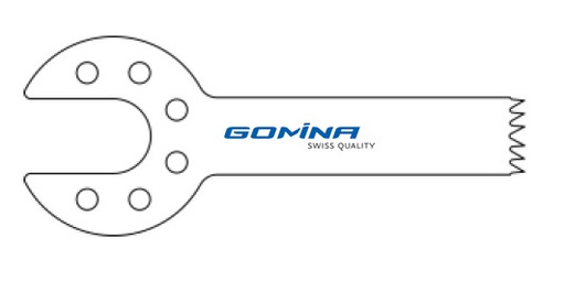 [IU-SB159/285.0625.060S] Saw blade 25mm x 6mm x 0.60mm