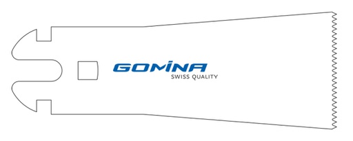 [IU-SB186/207.3464.100S] Hoja de sierra quirúrgica estéril 64mm x 34mm x 1.00mm