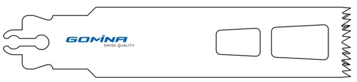 [IU-SB280/218.259.125S] 90mm x 25mm x 1.25mm saw blade
