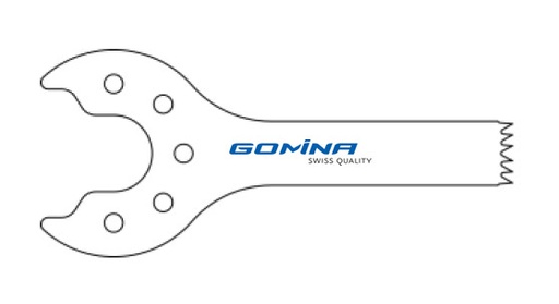 [IU-SB432/283.0625.040S] Saw blade 25mm x 6mm x 0.40mm