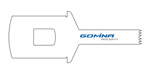 [IU-SB461/289.0625.060S] Saw blade 25mm x 6mm x 0.60mm