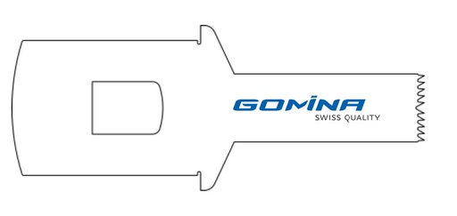 [IU-SB476/289.0925.040S] Saw blade 25mm x 9mm x 0.40mm