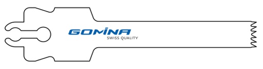 [IU-SB388.N/268.106.127] Hoja de sierra quirúrgica no estéril 55mm x 10mm x 1.27mm