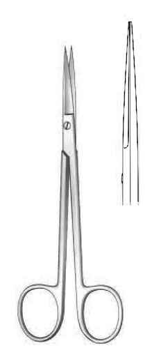 [IU-02728P] Tijera para disección Sanvenero premium, recta