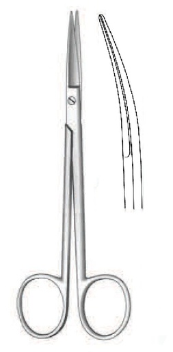 [IU-02726P] Joseph Premium scissors, sharp, curve