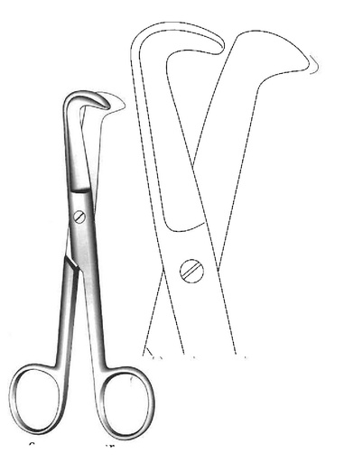 [IU-02628P] Tijera para el cordón umbilical Schumacher premium