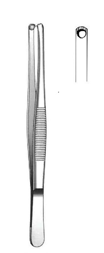[IU-00502P] Pinza para disección Durante premium - longitud = 14.5 cm / 5-1/2"