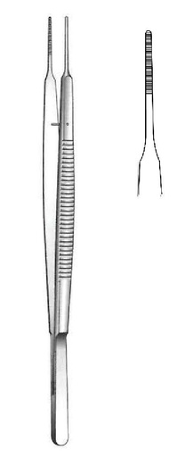[IU-00487P] Pinza para disección Gerald premium, recta - longitud = 18 cm / 7"