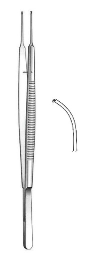 [IU-00575P] Pinza para disección Gerald premium, curva - longitud = 17 cm / 6-3/4"
