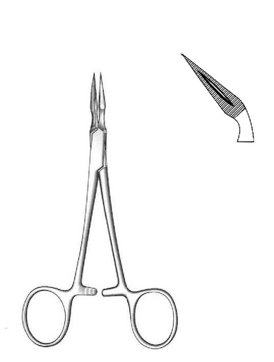 [IU-00532P] Stieglitz Premium splinters clamp, curve