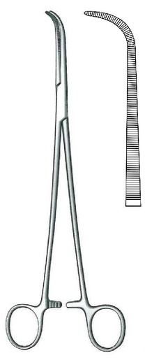 [IU-00803P] Pinza para disección y ligadura Gemini premium - longitud = 28 cm / 11"