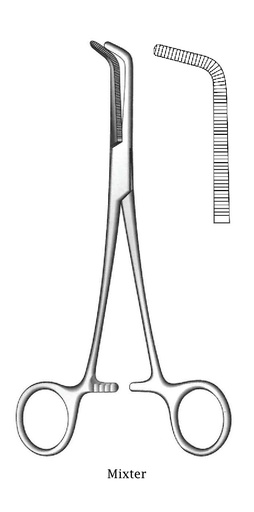 [IU-00822P] Premium mixer artery clamp - length = 15.5 cm / 6 "