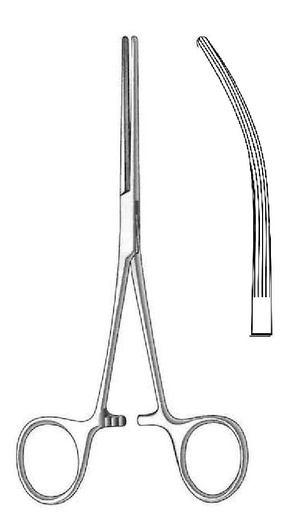 [IU-00733P] Pinza arteria Bainbridge premium - longitud = 15 cm / 6", curvada