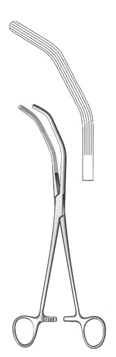 [IU-00847P] Pinza pedicular renal Herrick premium - longitud = 23 cm / 9"