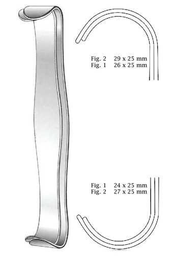 [IU-01133P] PARKER PREMIUM RETRACTOR GAME - LENGTH = 18 CM / 7 "