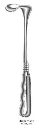 [IU-01315P] Richardson Premium Retractor, Valva = 28 x 20 mm