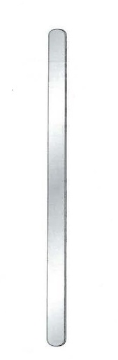 [IU-03115P] Espátula abdominal premium - tamaño = 200 x 17 mm