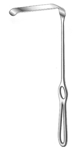 [IU-01299P] Separador Kocher-Langenbeck premium, valva = 80 x 12 mm