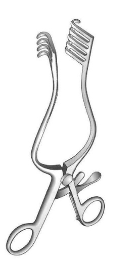 [IU-01384P] Retractor de Travers premium