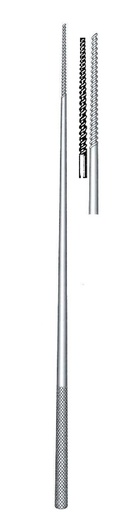 [IU-03171P] Farrel Premium cotton applicator, threaded, Figure 1 - Length = 12 cm / 4-3 / 4 "