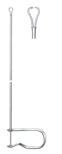 [IU-03204P] Aplicador para algodón premium, largo - longitud = 45 cm / 17-3/4"