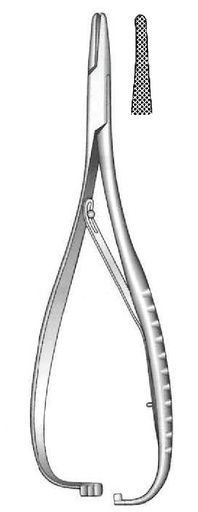 [IU-03292P] Mathieu premium needles, thin teeth - length = 14 cm / 5-1 / 2 "