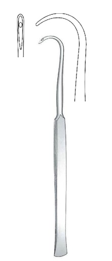 [IU-03346P] Aguja para ligadura Cooper premium - longitud = 19 cm / 7-1/2"