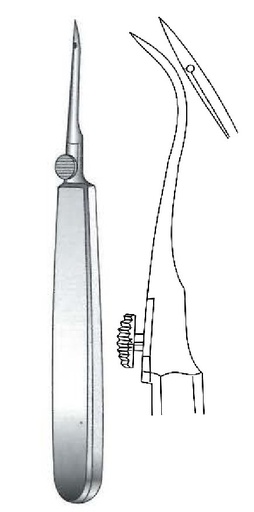 [IU-03315P] Reverdin Premium needle, little, Figure 4