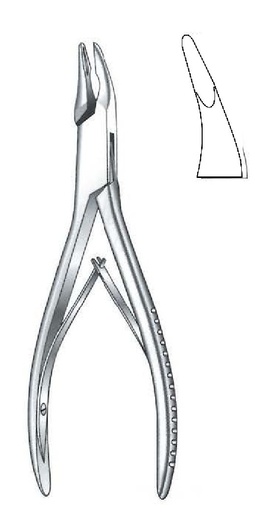 [IU-08069P] Blumenthal premium bone rongeur - length = 15 cm / 6"