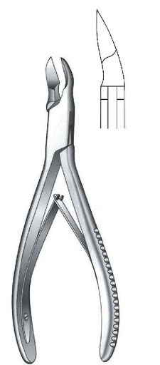 [IU-07077P] Premium Cleveland Bone Cutter - length = 17 cm / 6-3/4"