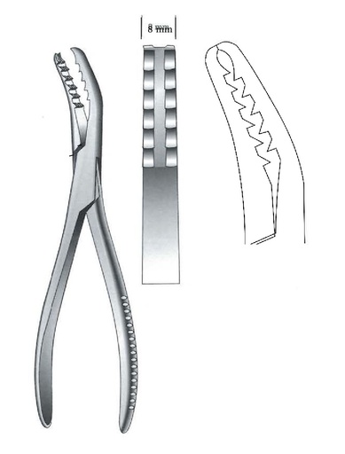 [IU-07999P] Semb Premium Non-Locking Bone Holding Forceps