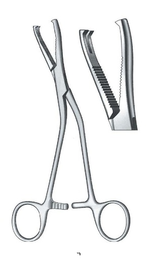 [IU-07992P] Dingmann premium bone holding forceps, figure 2 - length = 18.5 cm / 7-1/4"