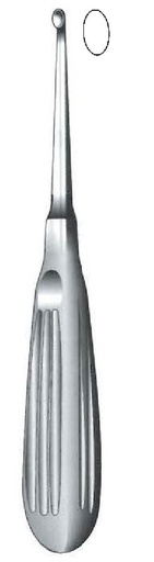 [IU-07451P] Cureta para hueso Spratt premium, figura 1