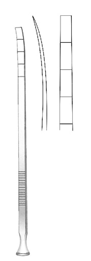 [IU-04991P] Epker Premium osteotome, slightly curved, valve = 4 x 1.2 mm