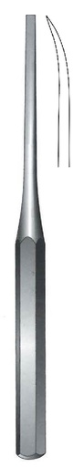 [IU-07784P] Hibbs-Hilder Premium bone osteo, curved, wide = 13 mm-length = 24 cm / 9-1 / 2 "