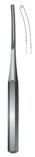 [IU-07794P] Gubia for Hilder Premium bone, curve, width = 13 mm - length = 23 cm / 9 "