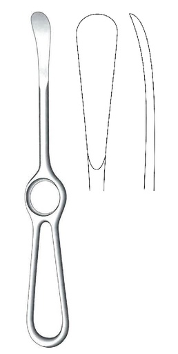 [IU-07899P] Sedillot Premium Periosteal Elevator, Ring Handle