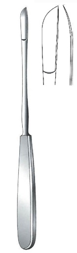 [IU-07954P] Bisturí para meniscectomía Neff premium, curvado a la izquierda