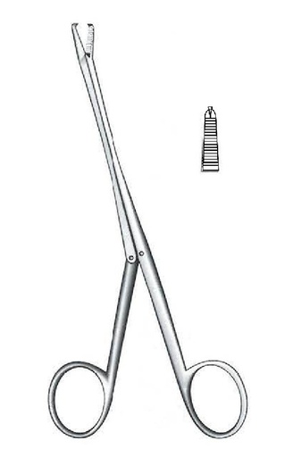 [IU-07961P] Tendon Holding Forceps Brand premium - length = 15 cm / 6"