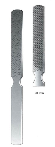 [IU-07084P] Lima plana para huesos premium