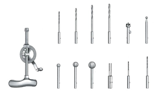 [IU-07075P] Juego de taladro manual Stille premium