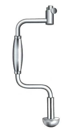 [IU-07272P] Only Hudson Premium manual drill support with Teflon handles