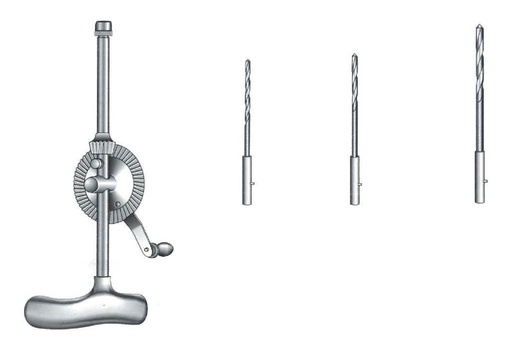 [IU-07074P] Juego de taladro manual Stille-Sherman premium